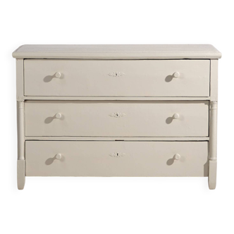 Antique white chest of drawers (circa 1920) #53