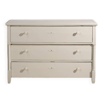 Antique white chest of drawers (circa 1920) #53