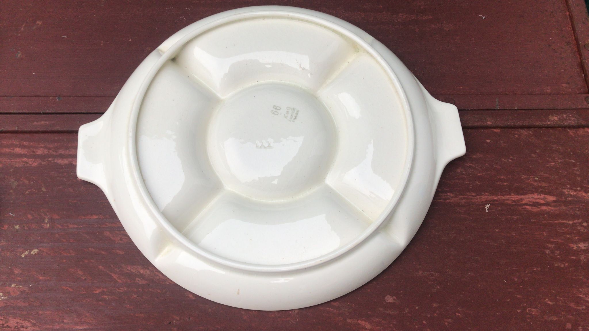 Ancient dish Lunéville