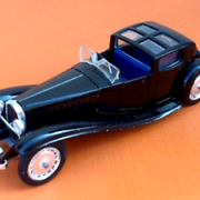 Bugatti Royale Coupé de Ville miniature car (1928) Scale: 1/43 Solido