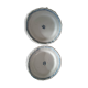 Two Bordeaux earthenware plates