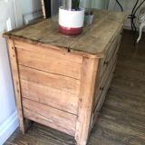 Old chest of drawers stripped