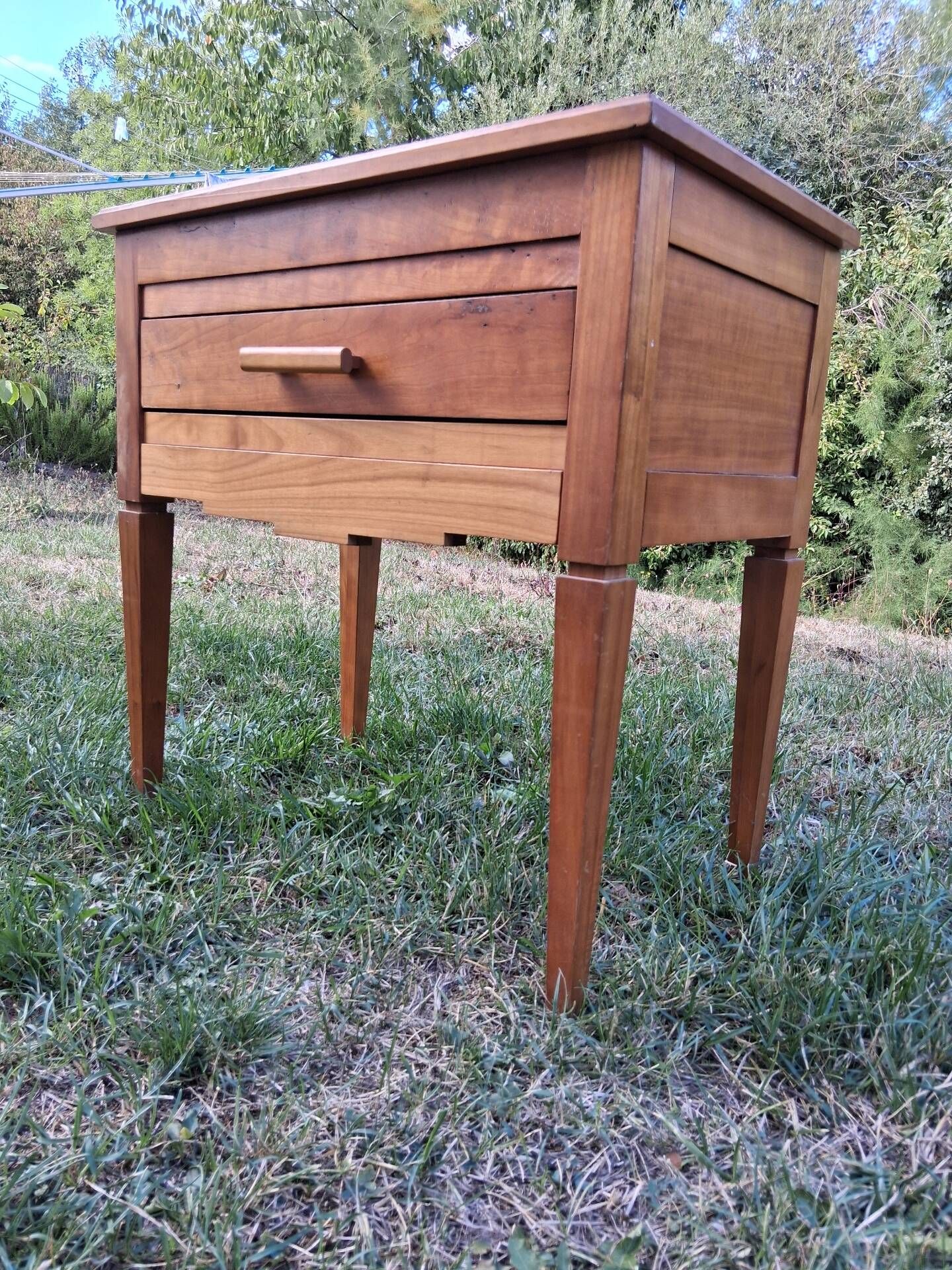 Vintage bedside table