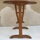 Old table target burgundy wood walnut