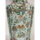 Early 20th century Chinese lamp, porcelain and gilt bronze