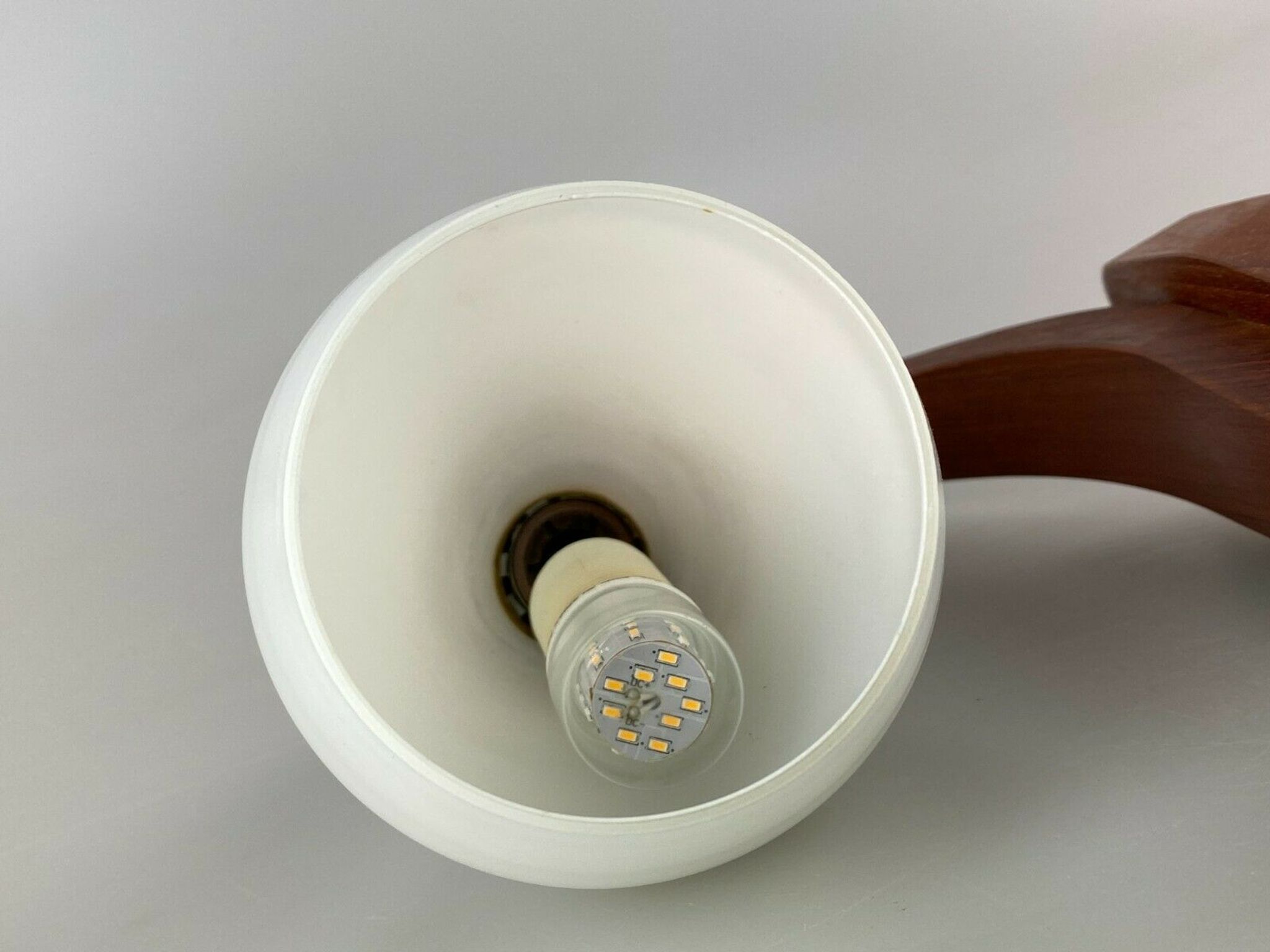 60s 70s lamp teak light wall lamp Uno & Östen Kristiansson Luxus 60s