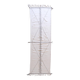 White Kilim Hallway Rug - 437 x 133 cm