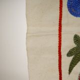 Vintage Turkish rug hand-knotted 50x92cm