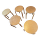 5 Frosta stools, vintage Ikea