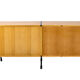 Ash and metal sideboard, A.R.P. design, Minvielle edition, 1950s
