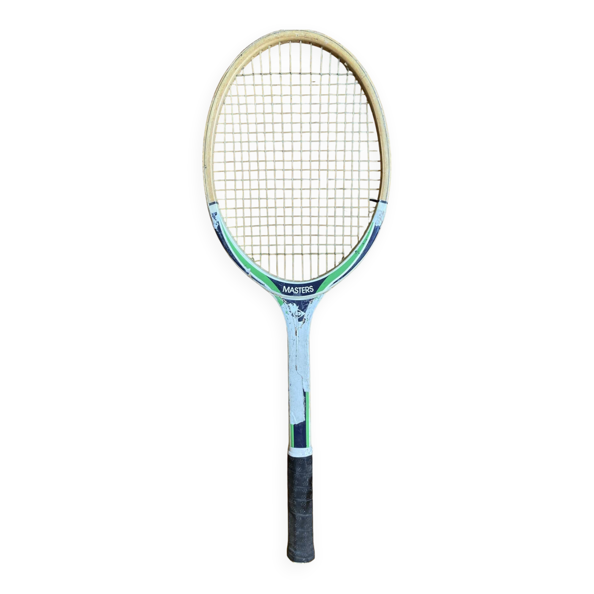 Vintage DUNLOP Master Wooden Tennis Racket #E232