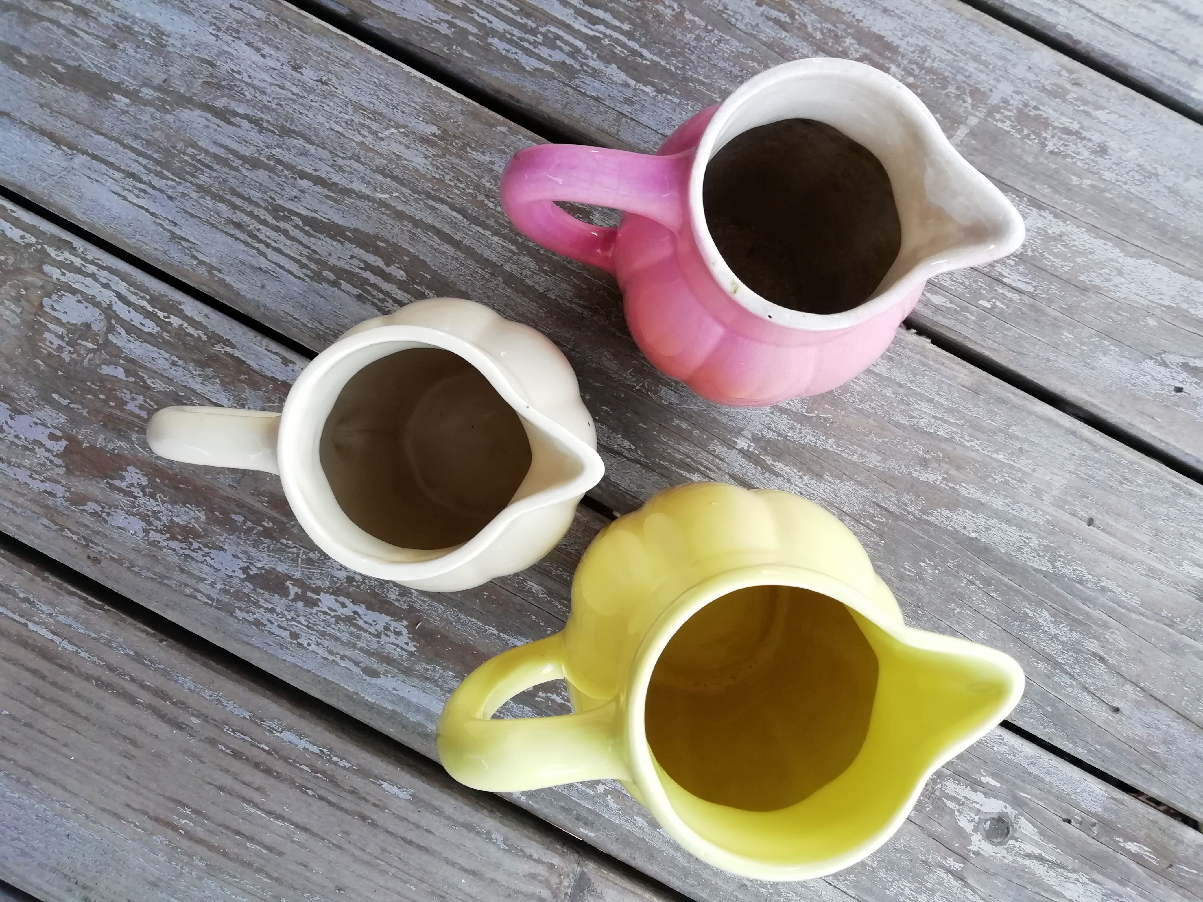 Lot of teapot sarreguemines