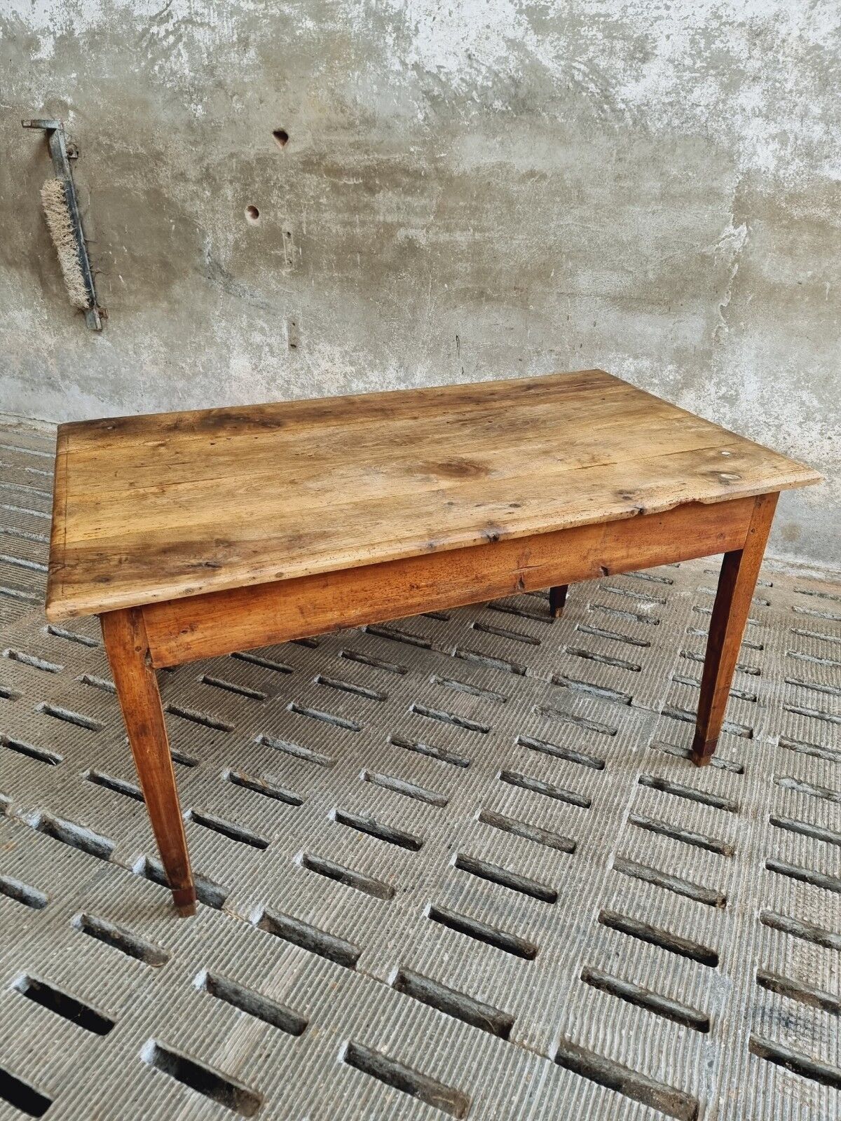 Antique farmhouse table French dining table