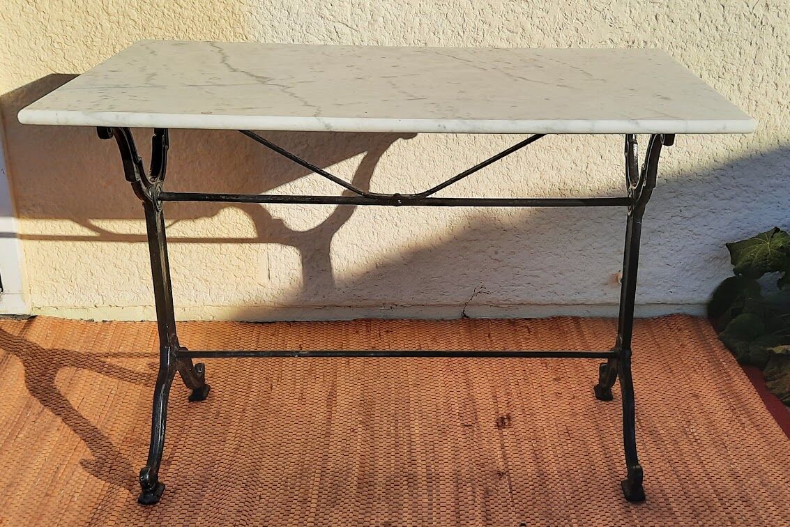 Vintage bistro table