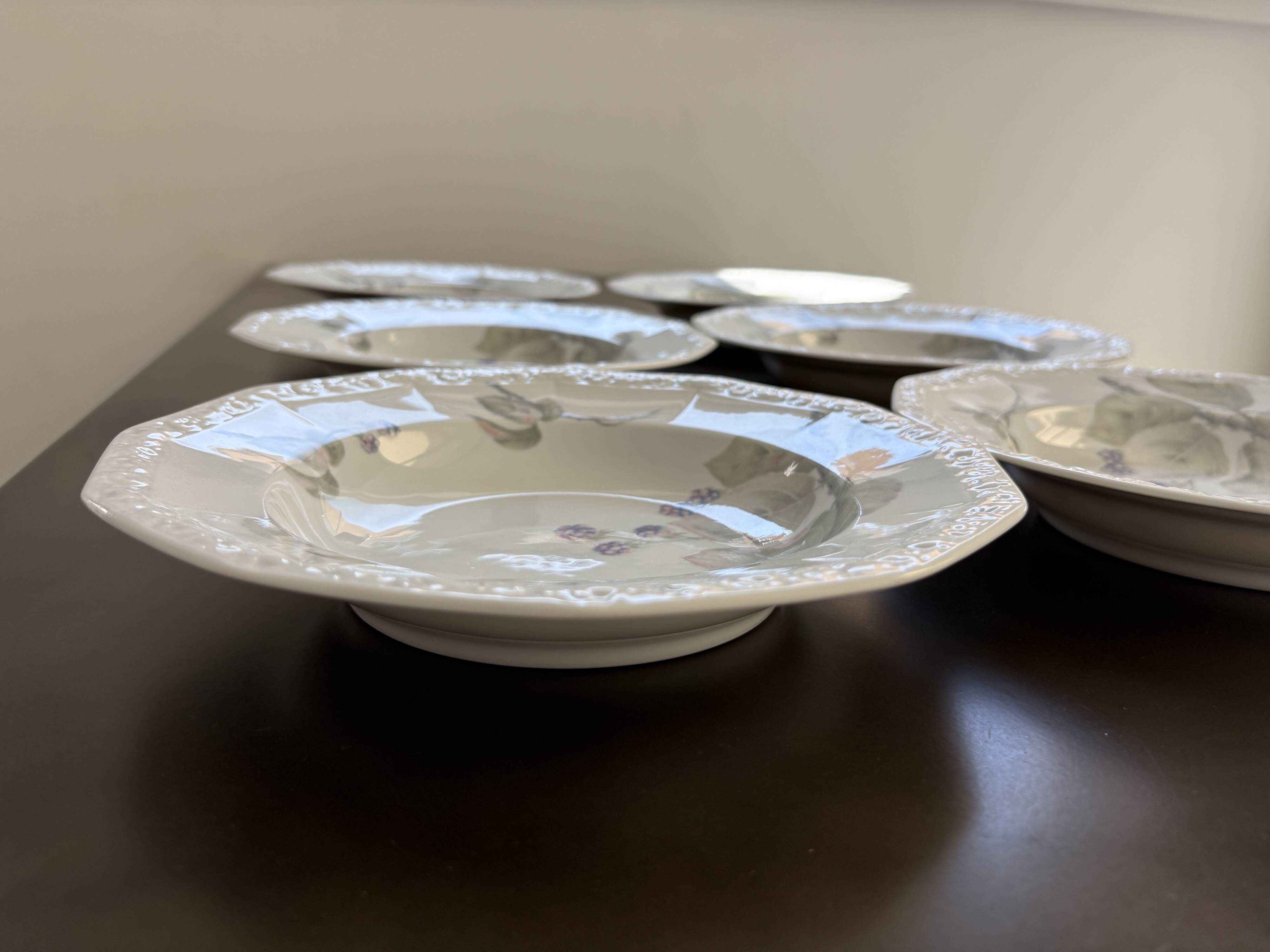 6 Rosenthal soup plates