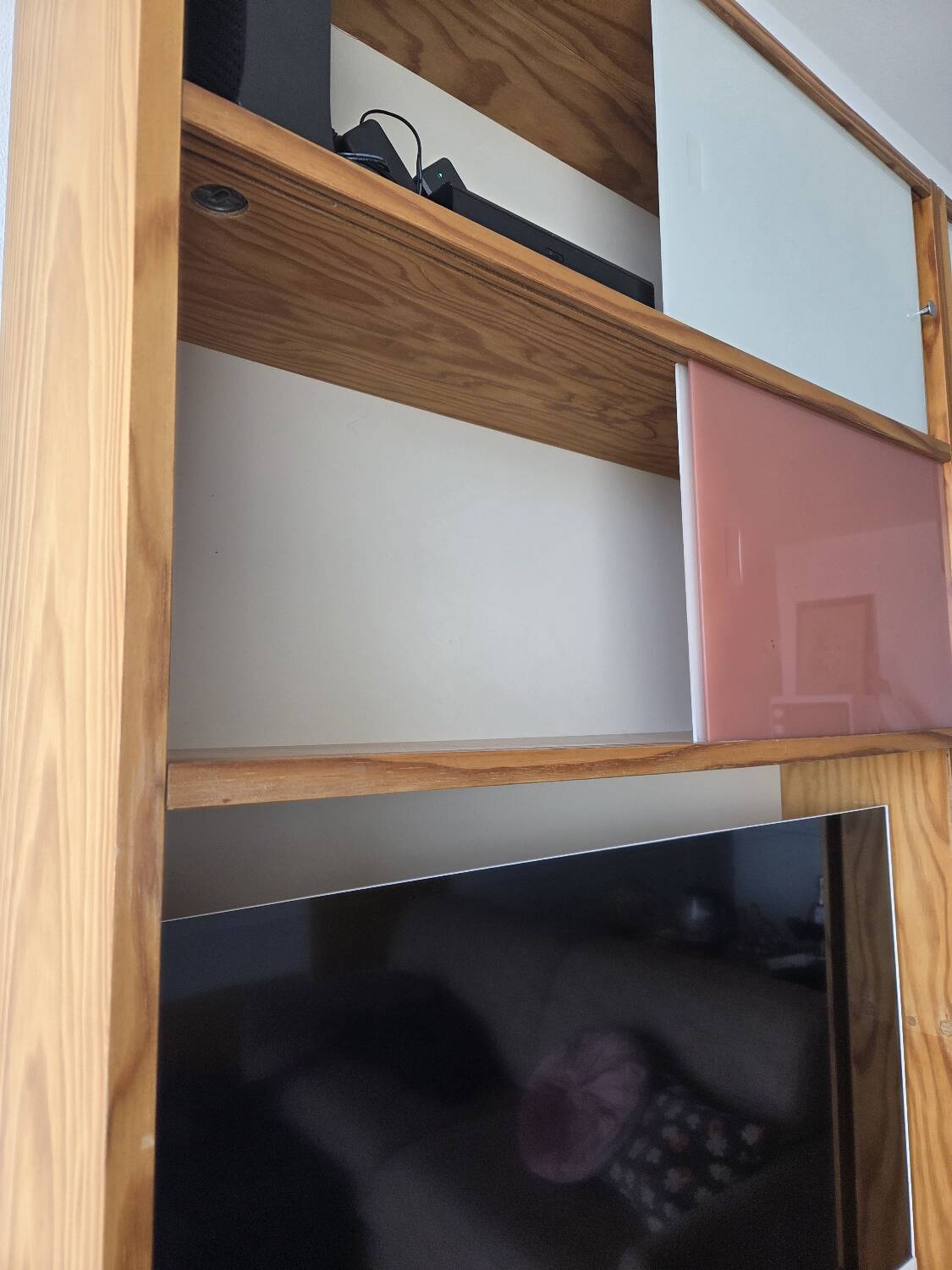 Large TV cabinet library
