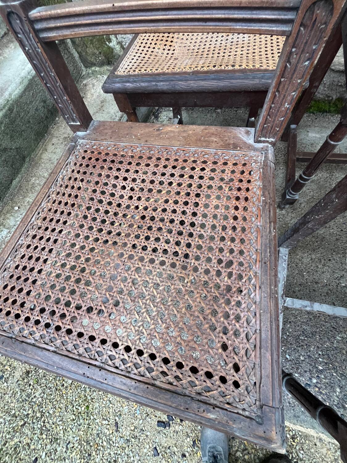 Cane chairs