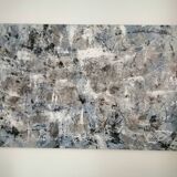 Tableau abstrait acrylique