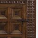 Spanish Brutalist Sideboard solid wood
