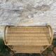 Vintage rattan shelf