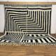 Handmade pure wool rug, size 1.4/2.6 m.