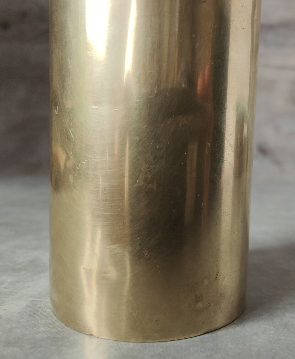 Brass candle holder