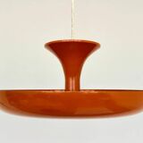 Very rare midcentury orange pendant, Denmark, 1970