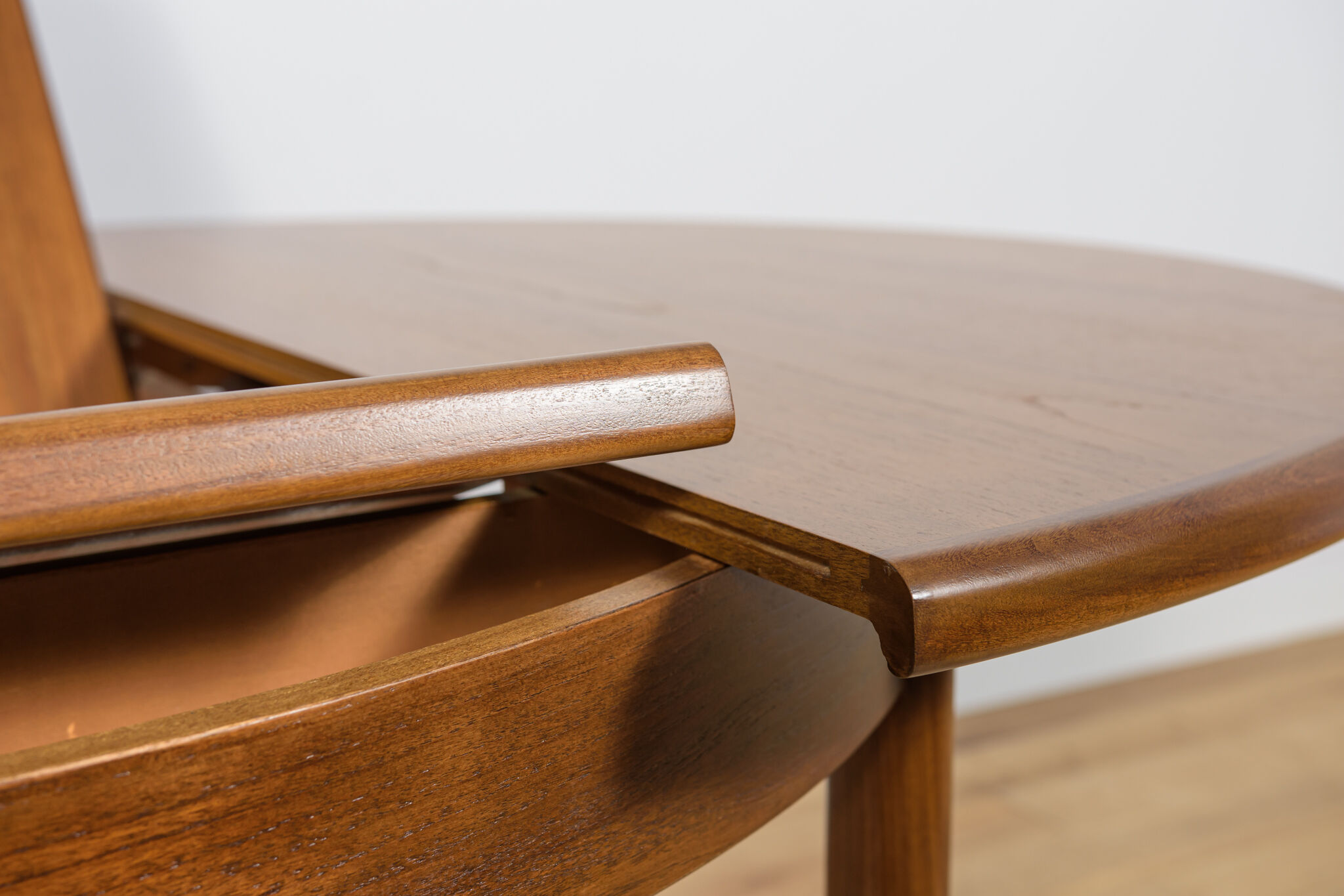 Mid-century round teak fresco dining table from G-Plan, United Kingdom, 1960s