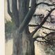 The clearing, oil on canvas "Memory of my brother Pierre 1898"