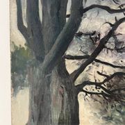La clairière, huile sur toile “Souvenir de mon frère Pierre 1898”