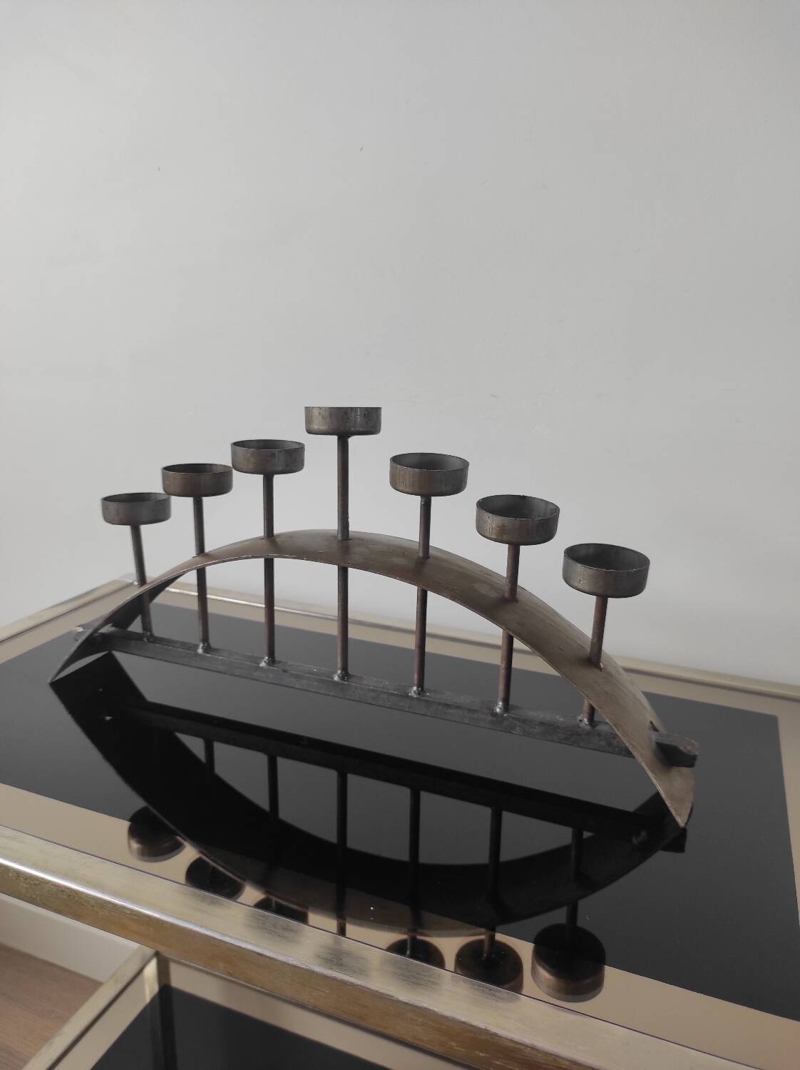 Candle holder for 7 candles