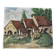 Tableau naïf ferme dans le Jura
