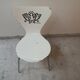 Lot de 4 chaises  Keith Haring d'Arne Jacobsen pour Firtz Hansen