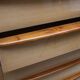 1950s chest of drawers bicolor maple/walnut