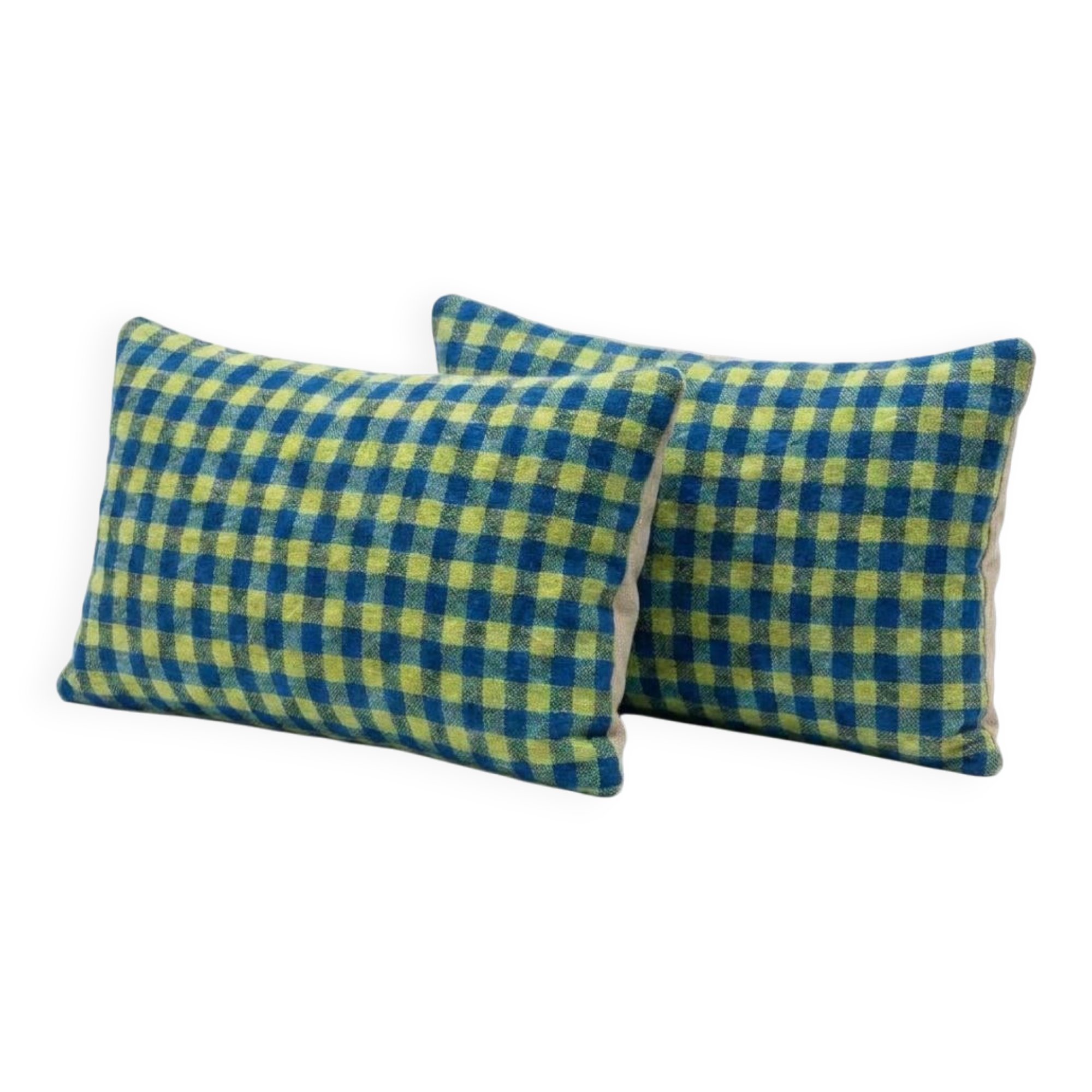Set of 2 vintage kilim cushion covers 38x61 cm