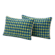 Set of 2 vintage kilim cushion covers 38x61 cm
