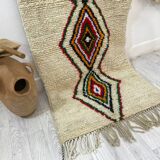 Handcrafted Moroccan Berber carpet 146 X 80 CM