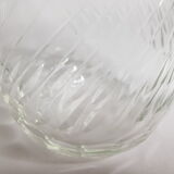 Carafe et pichet en cristal de bohème, années 60