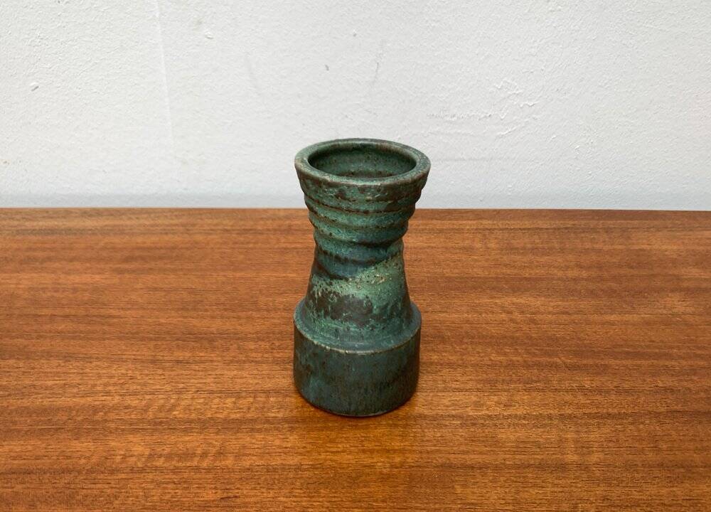 Brutalist pottery vase by Mobach, mid-century, 1960s.
