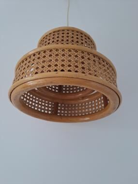 Canework pendant lamp