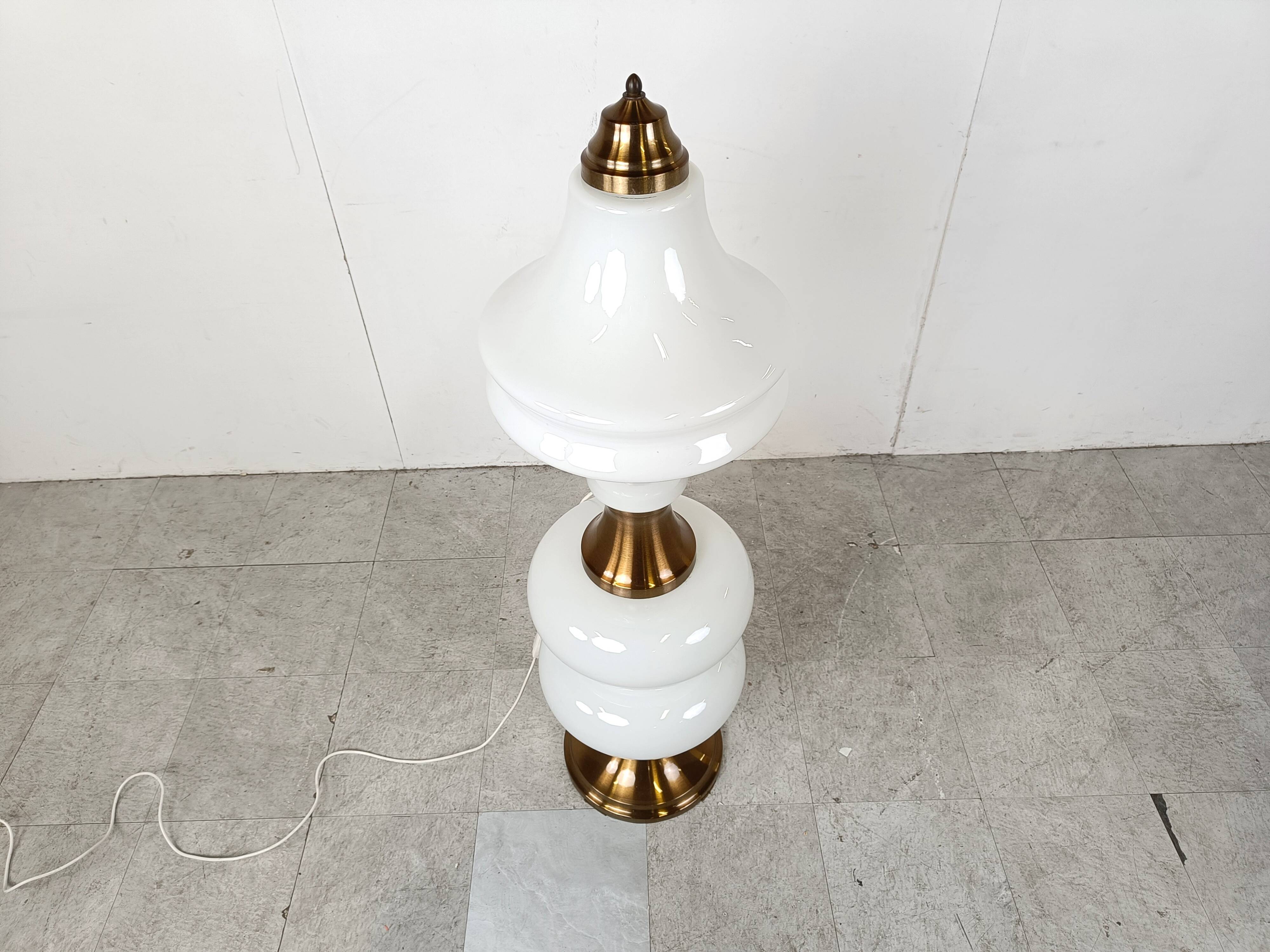 Vintage floor lamp by Mazzega, 1960s