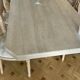 Vintage 180cm travertine dining table