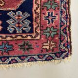 Antique azeri runner 483x84 cm, kazak, caucasian wool rug tribal handmade
