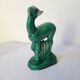Figurine zoomorphe art déco faon vert