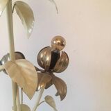 Gilded flower floor lamp,1960s-1970s