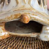 Ceramic turtle candle holder