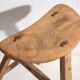 Ancient oriental stool in primitive style (c.1920) #2