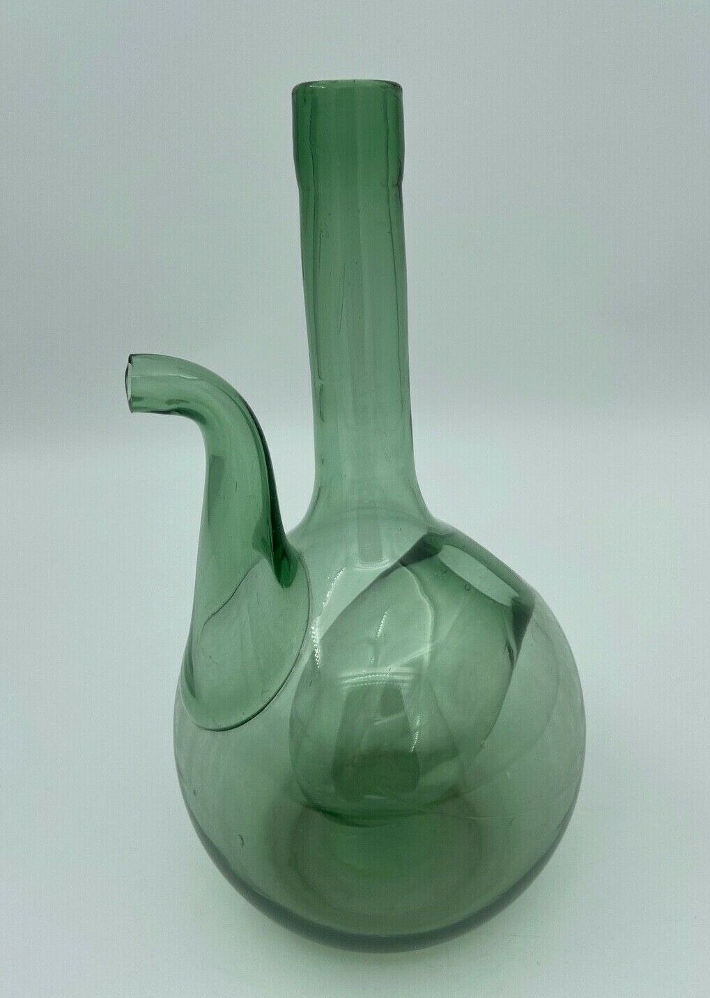 Glass oiler souffle xx eme vintage design