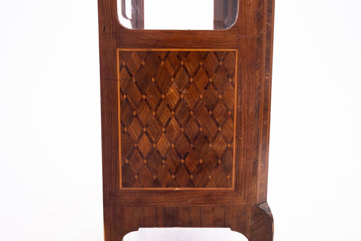 Antique display cabinet from the late 19th century, France.