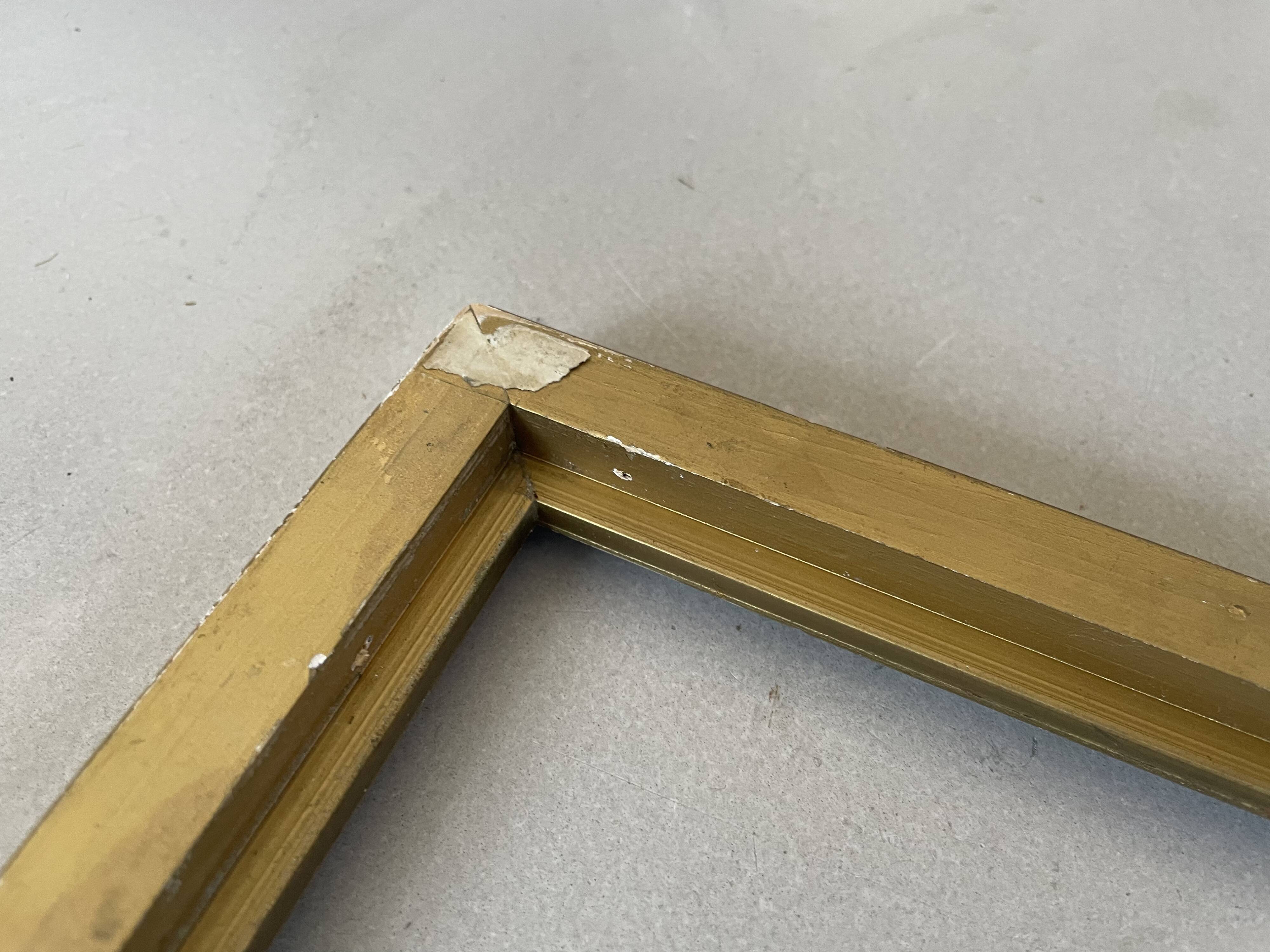 Golden frame 35x45cm